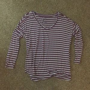 American Eagle Soft & Sexy Striped Long Sleeve